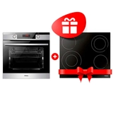 Комплект Электрическая варочная поверхность Hansa BHC66506 + Встраиваемый духовой шкаф Hansa BOEIS696022 