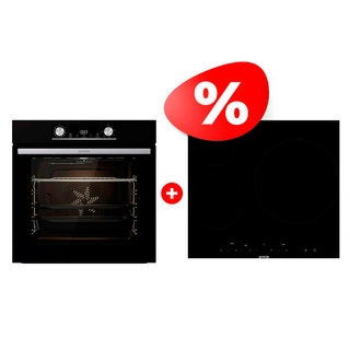 Комплект Электрическая варочная поверхность Gorenje ECT63ASC + Встраиваемый духовой шкаф Gorenje BOSX6737E03B 
