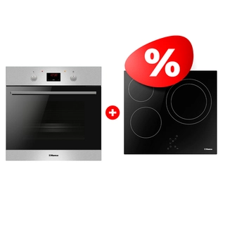 Жиынтық Hansa электр пісіру беті BHC66206 + Hansa кіріктірілген тұмшапеш BOEI684121 