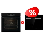 Комплект Электрическая варочная поверхность Gorenje ECT648ORAB + Встраиваемый духовой шкаф Gorenjie BO6737E06B 