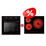 Комплект Стеклокерамическая варочная поверхность ARG YL-CT5401D + Встраиваемый духовой шкаф ARG AD7006B00 