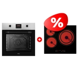 Комплект Стеклокерамическая варочная поверхность ARG YL-CT5401D + Встраиваемый духовой шкаф ARG AD7006S05 