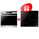 Жиынтық Hansa электр пісіру беті BHC66206 + Встраиваемый духовой шкаф Hansa BOEI698699 