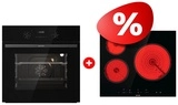 Комплект Электрическая варочная поверхность Gorenje ECT63ASC + Встраиваемый духовой шкаф Gorenje BO6737E02NBG 