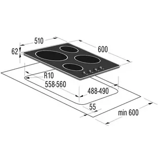 Индукционная варочная поверхность Gorenje EC6INI