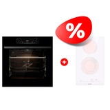 Комплект Электрическая варочная поверхность Gorenje ECT322WCS + Встраиваемый духовой шкаф Gorenje BPS6737E14BG