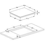 Электрическая варочная поверхность Beko HIZE 64101 X - фото 4