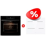 Жиынтық Gorenje электр пісіру беті ECT648ORAW + Встраиваемый духовой шкаф Gorenje BO6737E02BG 