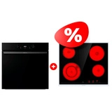 Комплект Электрическая варочная поверхность Gorenje ECT641BX + Духовой шкаф Gorenje BOS6737E20FBG