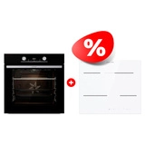 Комплект Электрическая варочная поверхность Gorenje ECT648ORAW + Встраиваемый духовой шкаф Gorenje BOSX6737E03B