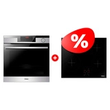 Жиынтық Hansa электр пісіру беті BHC66577 + Встраиваемый духовой шкаф Hansa BOEI698699 