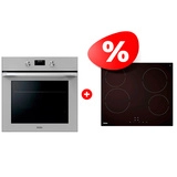 Жиынтық Стеклокерамическая варочная поверхность Haier HHY-C64NVTB + Встраиваемый духовой шкаф Haier HOQ-K5AAN3GG 