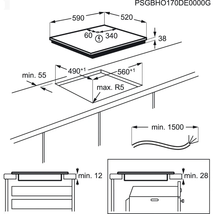 Электрическая варочная поверхность AEG HK565407FB - фото 8