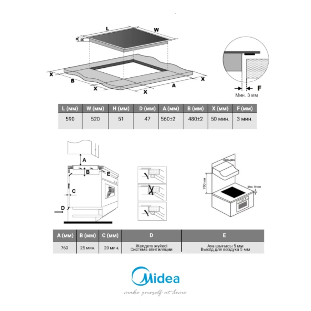 Встраиваемая поверхность Midea MCH-B641CK - фото 4