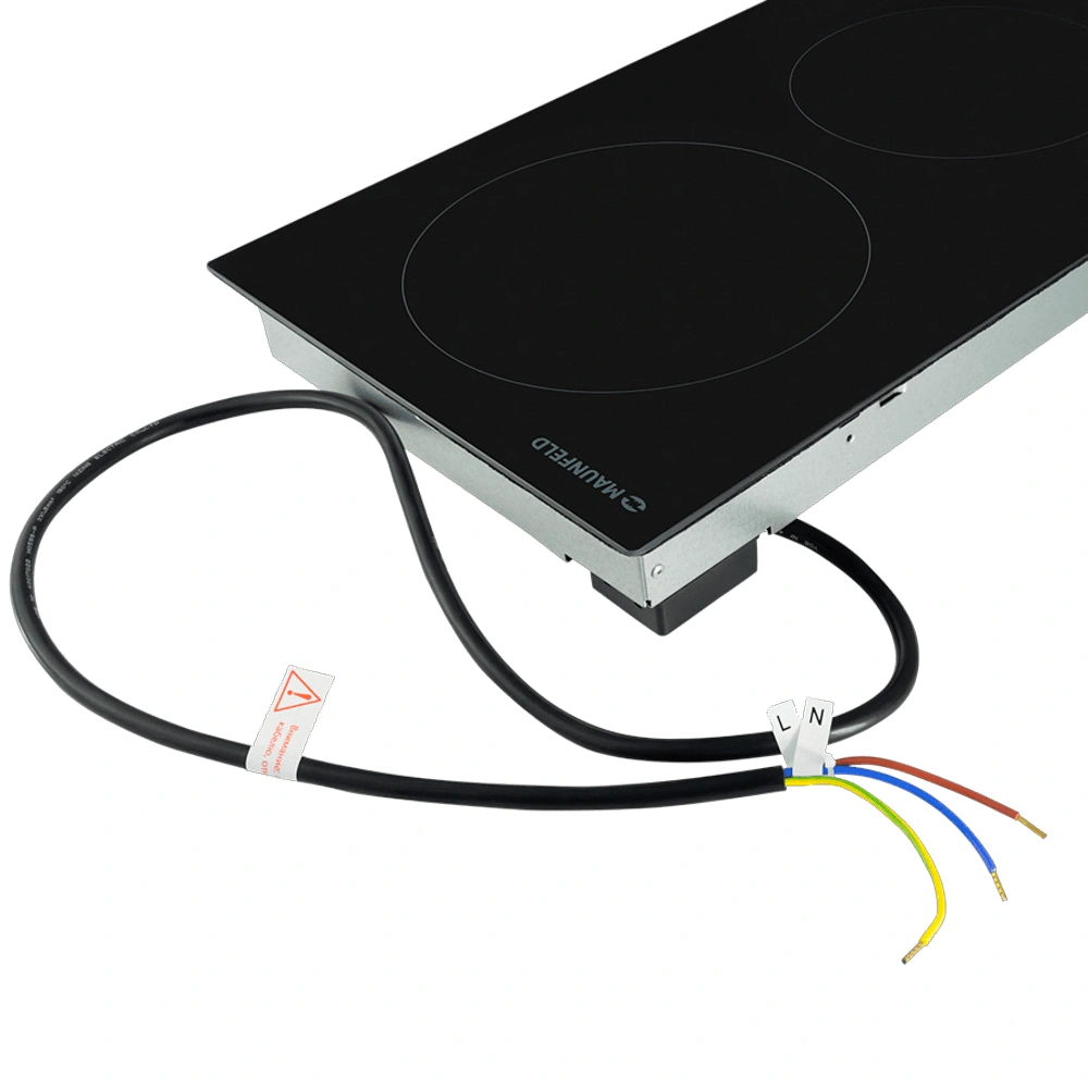 Стеклокерамическая варочная поверхность MAUNFELD EVCE.292-BK - фото 6