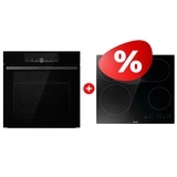 Комплект Стеклокерамическая варочная панель Gorenje ECT646BSCE + Встраиваемый духовой шкаф Gorenje BOS6747A01BG 