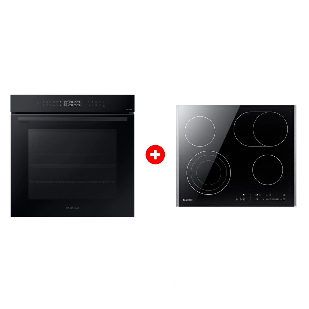 Комплект Электрическая варочная поверхность Samsung NZ64T3536DK/WT + Встраиваемый духовой шкаф Samsung NV7B4245VAK/WT 