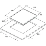 Candy электрлік пісіру беті CH64BFT - фото 5
