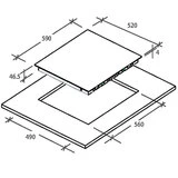 Электрическая варочная поверхность  Candy CH64DVT - фото 7