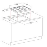 Газовая варочная поверхность Hotpoint-Ariston PKL 641 D2/IX/HA - фото 2