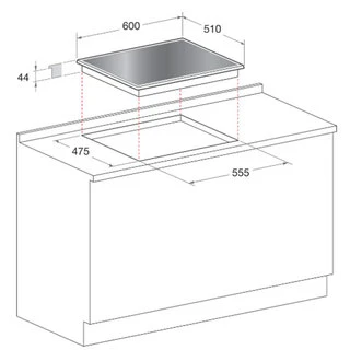 Газовая варочная поверхность Indesit PR 642 /I(WH)