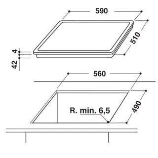 Электрическая варочная поверхность Indesit RI 260 C