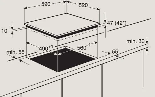 Электрическая варочная поверхность Electrolux EHS 60210 P - фото 2