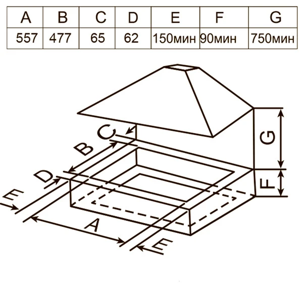 Haier газ пісіру беті HHX-M64CWX - фото 4