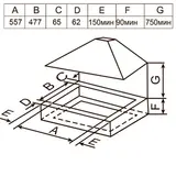 Haier газ пісіру беті HHX-M64CWX - фото 4