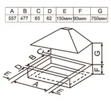 Haier газ пісіру беті HHX-G64CWB1 - фото 2