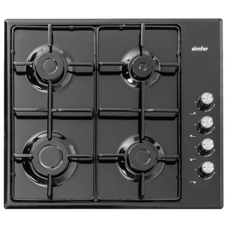 Газовая варочная поверхность Simfer H60Q40B400