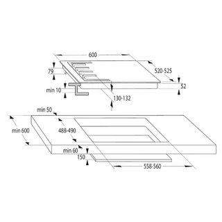 Комбинированная варочная поверхность Gorenje GE681X