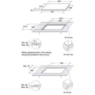 Газовая варочная поверхность Whirlpool GOFL 629/NB