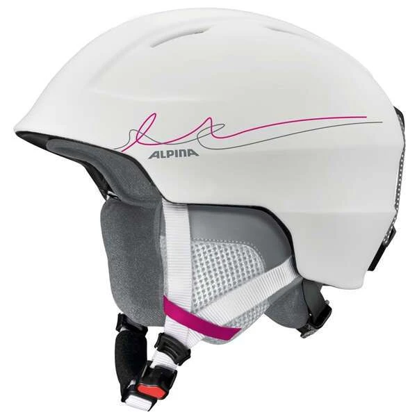 Шлем Alpina 2018-19 Chute white-pink grey matt (4003916)