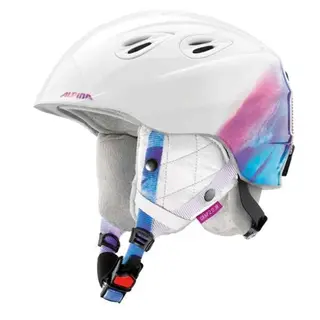 Шлем Alpina Grap 2.0 JR white-periwinkle, обхват 50-54 см