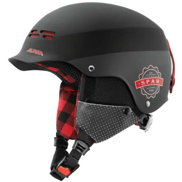 Шлем Alpina Spam Cap black-lumberjack matt, обхват 54-58 см