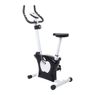 Велотренажер вертикальный магнитный Magnetic Bike AL6017, черный