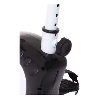 Велотренажер вертикальный магнитный Magnetic Bike AL6017, черный