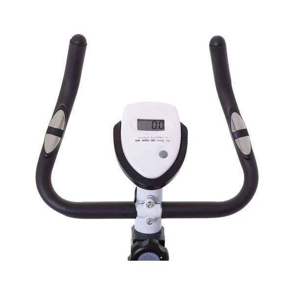 Велотренажер вертикальный магнитный Magnetic Bike AL6017, черный - фото 7