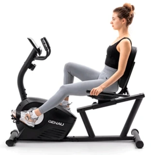 Горизонтальный велотренажер Genau RB-409 Чёрный