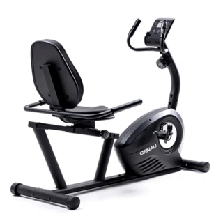 Горизонтальный велотренажер Genau RB-409 Чёрный