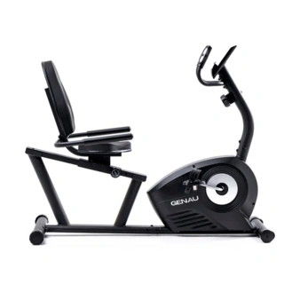 Горизонтальный велотренажер Genau RB-409 Чёрный