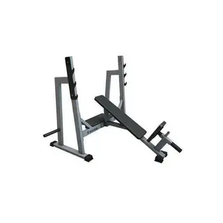 Наклонная скамья для жима лежа со стойками Iron King IK105