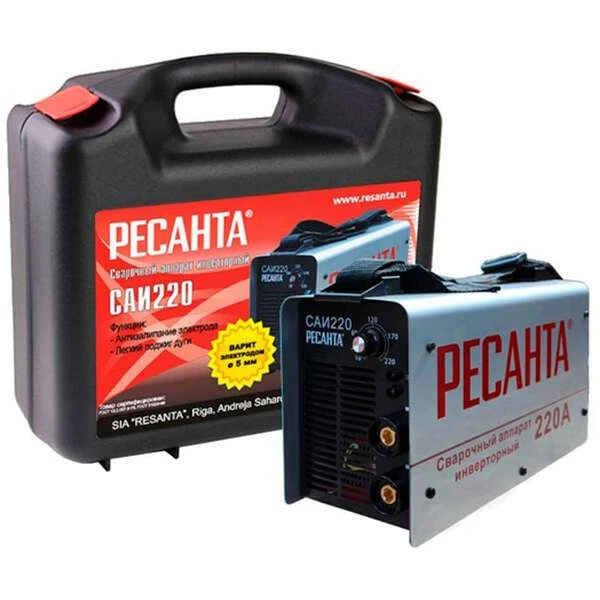 Сварочный аппарат Ресанта САИ 220 в кейсе