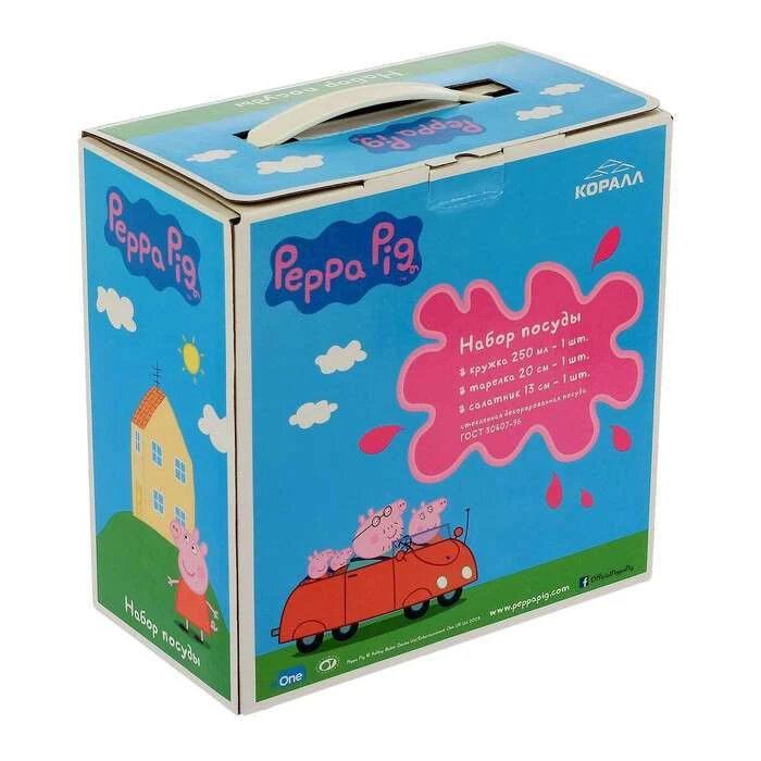 Peppa Pig жиынтығы Пеппа Шошқасы. Кәмпиттер (3244874) - фото 6