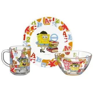 Набор детской посуды Губка Боб Школа (1274281)