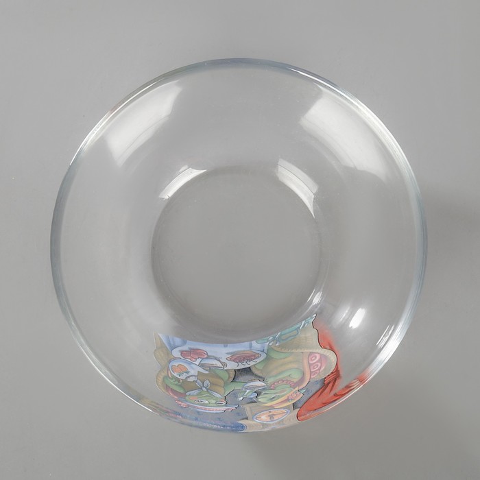 Детский набор посуды "Азбука", 2 предмета: кружка 250 мл, салатник 13 см, рисунок МИКС 