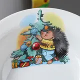 Набор посуды "Детство"алфавит  деколь, 3 предмета  - фото 7