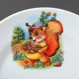 Набор посуды "Детство"алфавит  деколь, 3 предмета  - фото 8