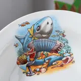 Набор посуды "Детство"алфавит  деколь, 3 предмета  - фото 12